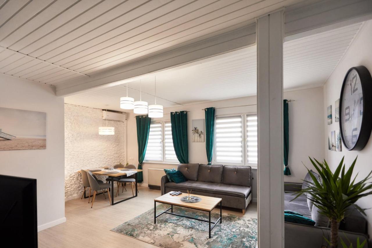 Апартаменты Apartament Livia Dwupoziomowy , Klimatyzacja , Wi-Fi Свиноуйсьце Экстерьер фото